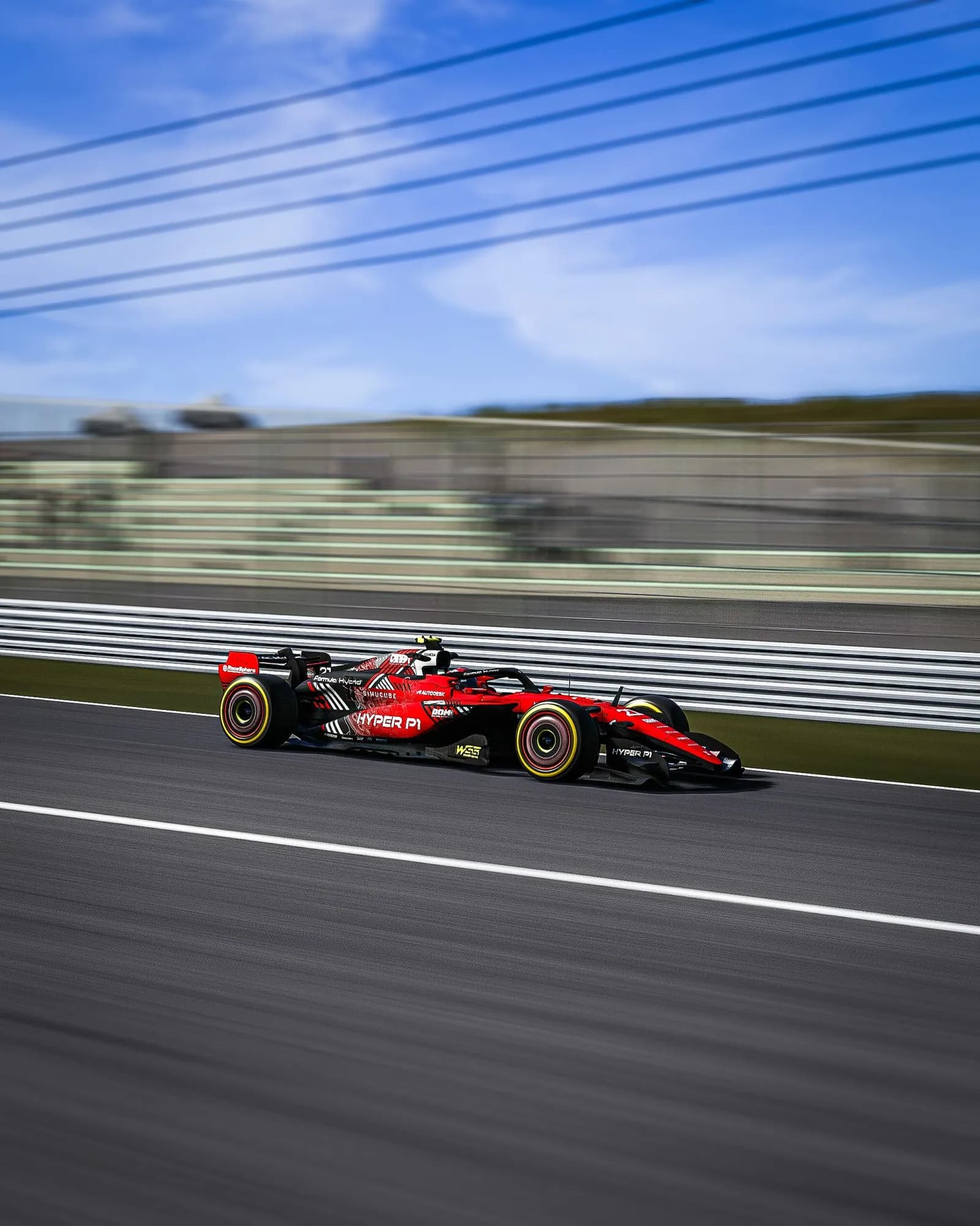 In-sim screenshot: Formula 1 (2022) at Suzuka