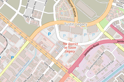 Map of Tustin venue